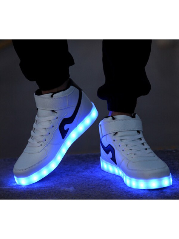 Unisex 7 colors LED Light Charging New Lighting Shoes